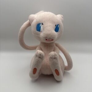 Pokemon Tomy Mew Plush 8" Stuffed Doll Toy Nintendo 2017
